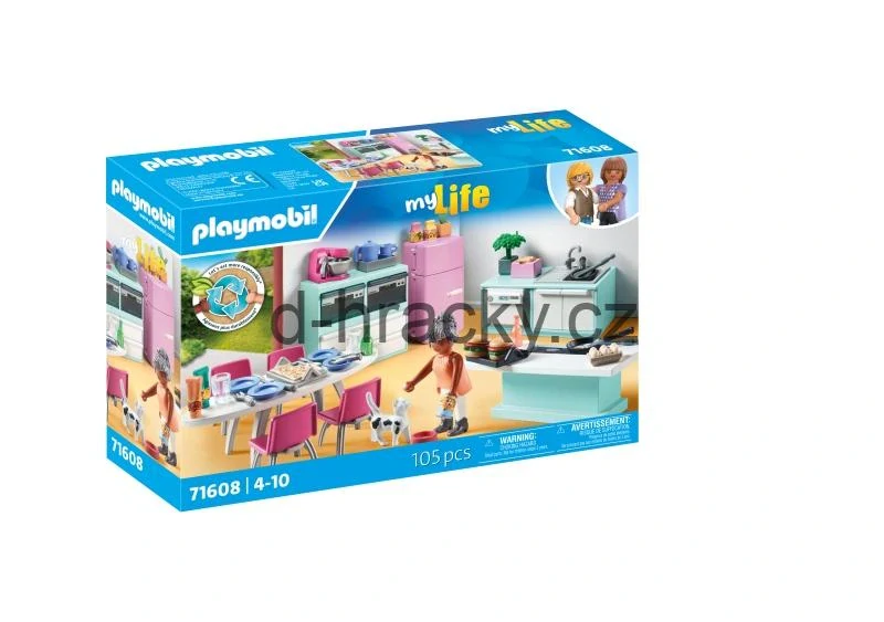 Playmobil 71608 Kuchyň s jídelním koutem