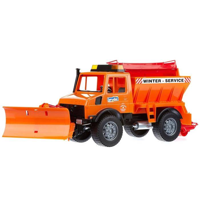 Bruder 2572 - Mercedes Benz Unimog s radlicí+sypač