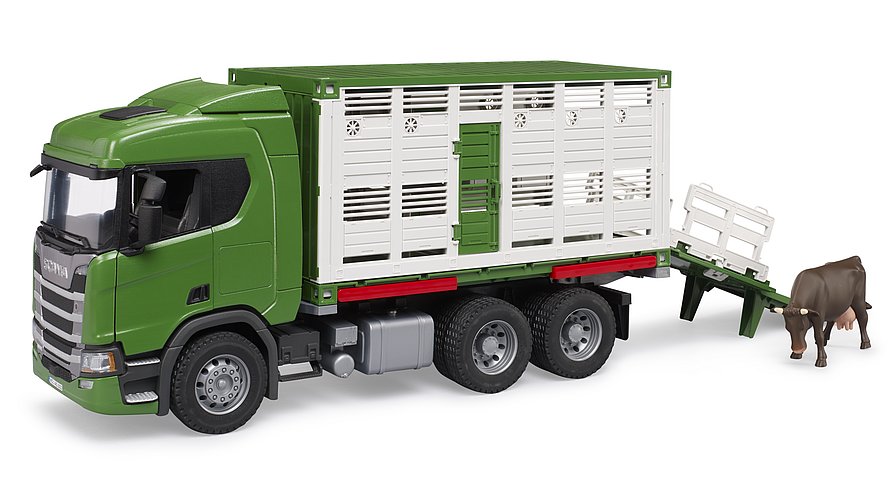 Bruder 3548 Scania Super 560R Přepravník skotu