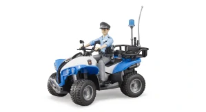 Bruder 63010 Policejní čtyřkolka s figurkou policistky
