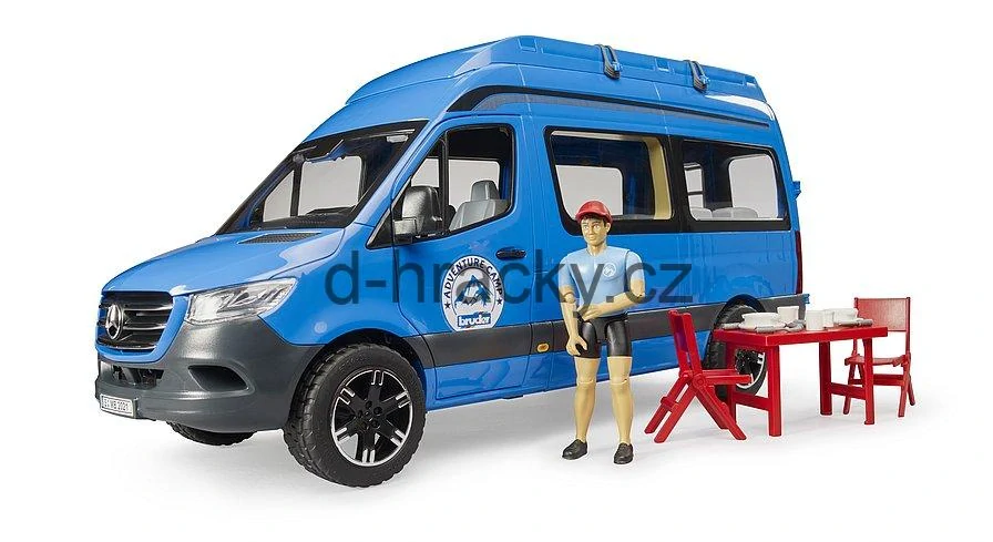 Bruder 2684 MB Sprinter Camper s řidičem