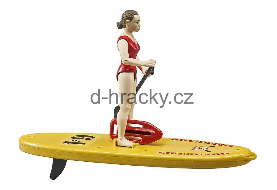 Bruder 62785 Záchranářka s paddleboardem