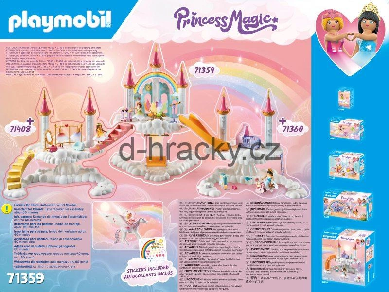 Playmobil 71359 Nebeský duhový zámek
