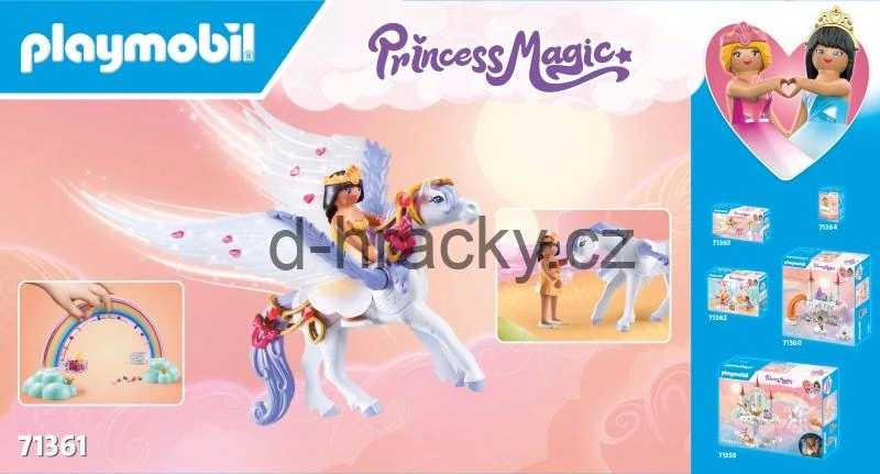 Playmobil 71361 Nebeský Pegas s duhou
