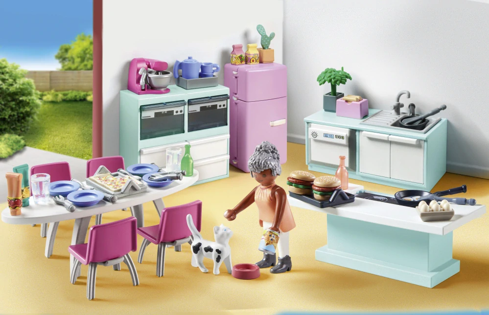 Playmobil 71608 Kuchyň s jídelním koutem