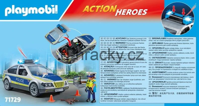 Playmobil 71729 Policejní hlídkový vůz