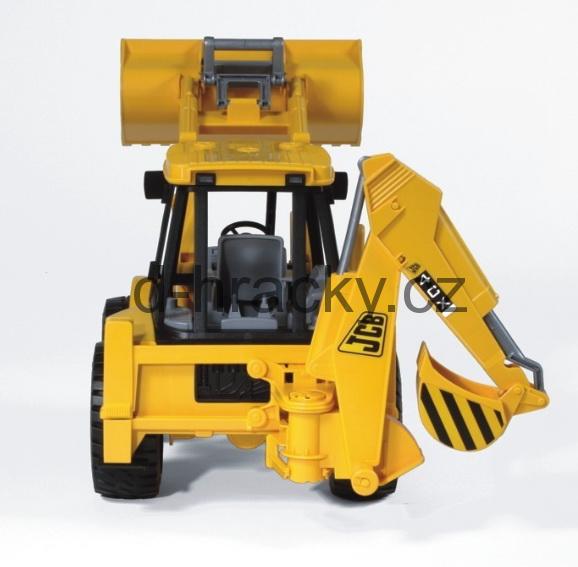 Bruder 2428 JCB 4CX čelní nakladač s bagrem