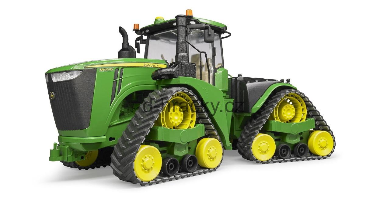 Bruder 4055 Traktor John Deere 9620RX s pásovým pohonem