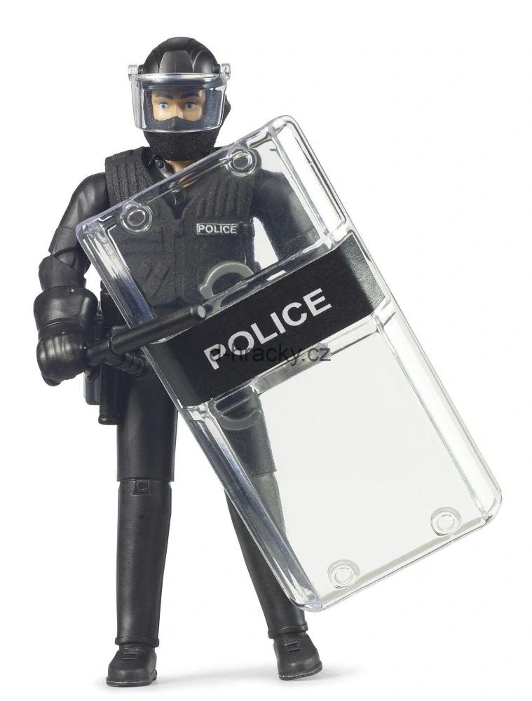Bruder 62151 Policista těžkooděnec