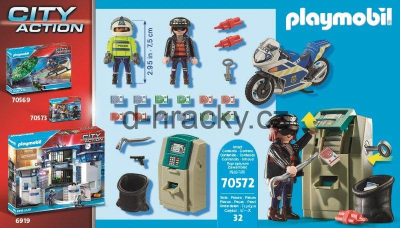 Policejní motorka: Pronásledování lupiče