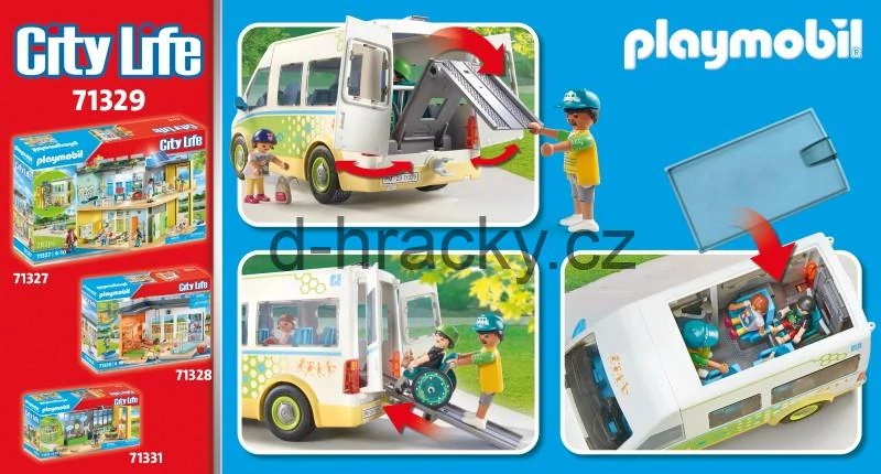 Playmobil 71329 Školní autobus