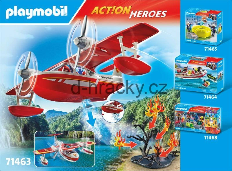 Playmobil 71463 Hasičské auto s hasicí funkcí