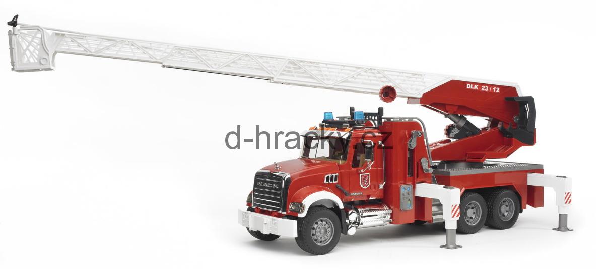 Bruder 2821 Mack Granite Hasičské auto