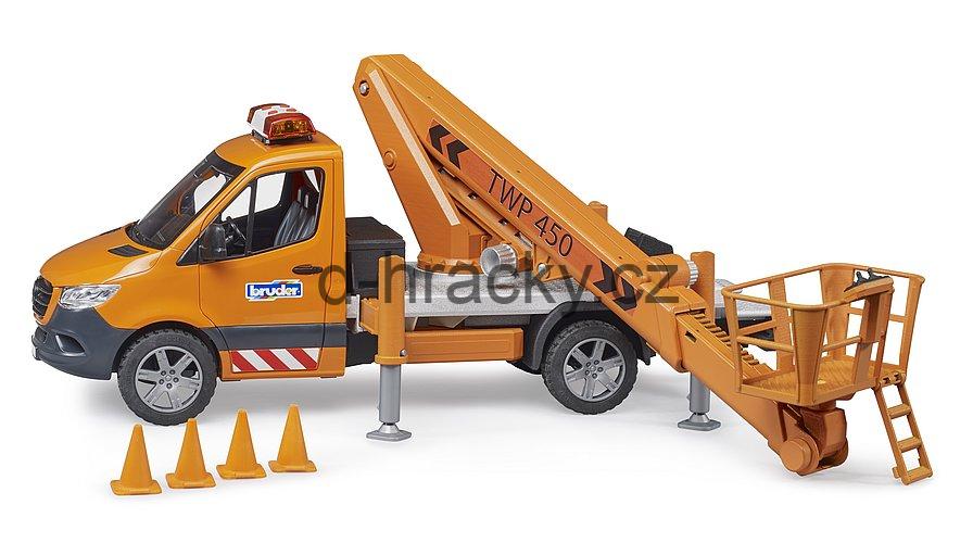 Bruder 2679 MB Sprinter s montážní plošinou