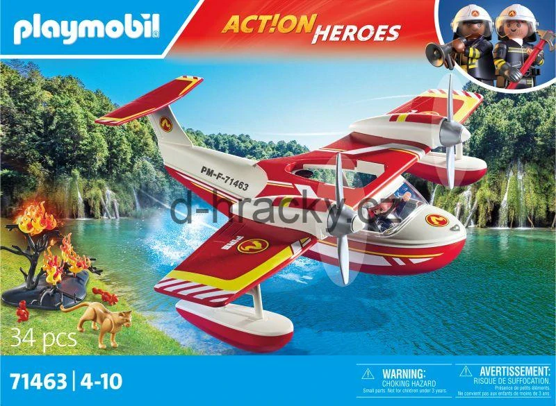 Playmobil 71463 Hasičské auto s hasicí funkcí