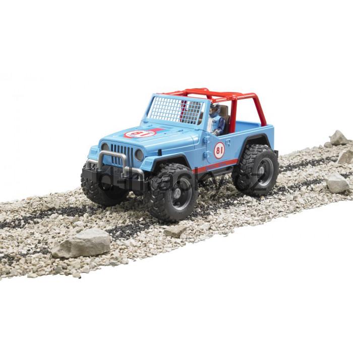 Bruder 2541 Jeep WRANGLER Cross Country Racer
