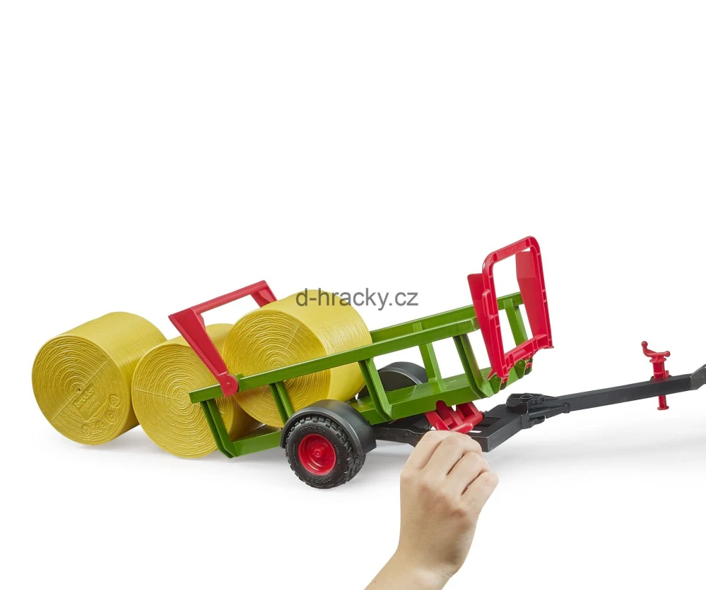 Bruder 2204 Přívěs se třemi balíky