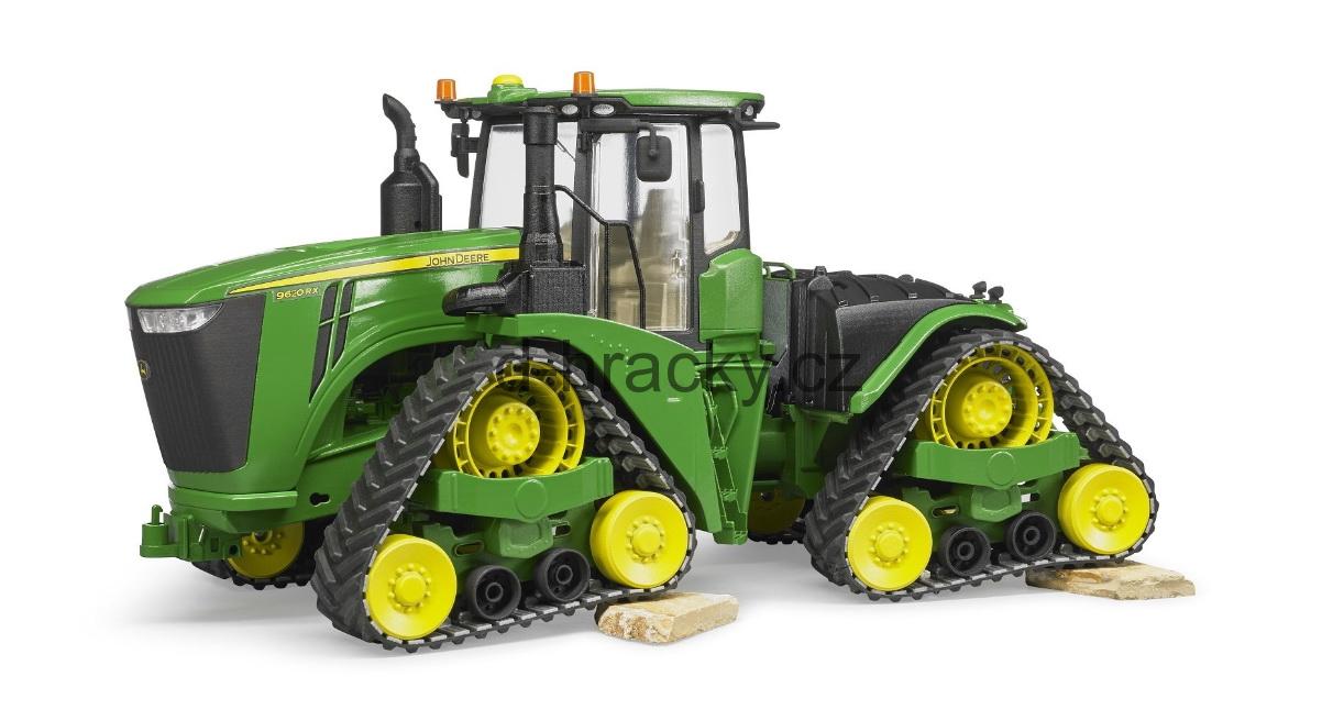 Bruder 4055 Traktor John Deere 9620RX s pásovým pohonem