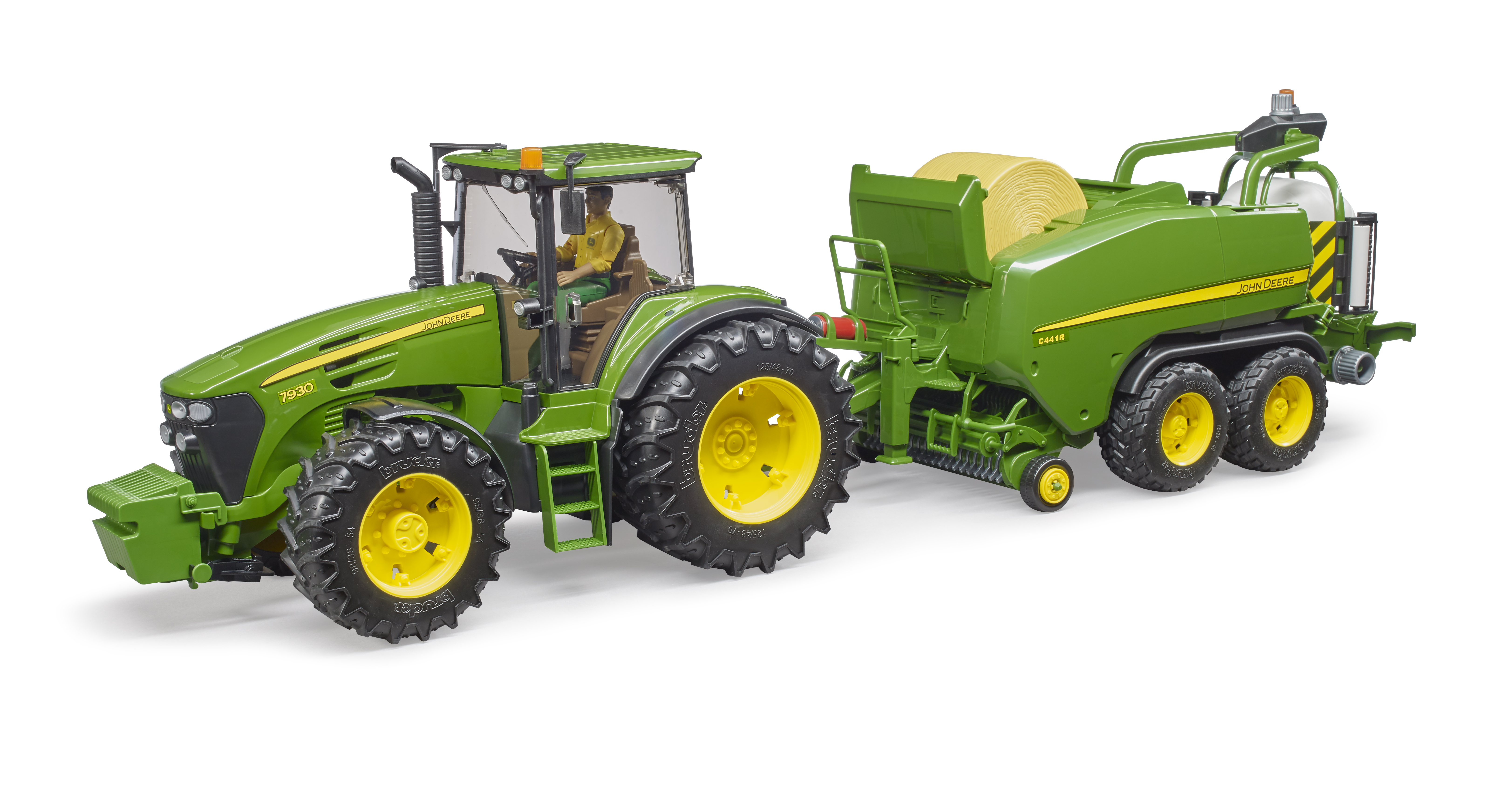 Bruder 2032 Balíkovač s obalovačem JOHN DEERE C441R