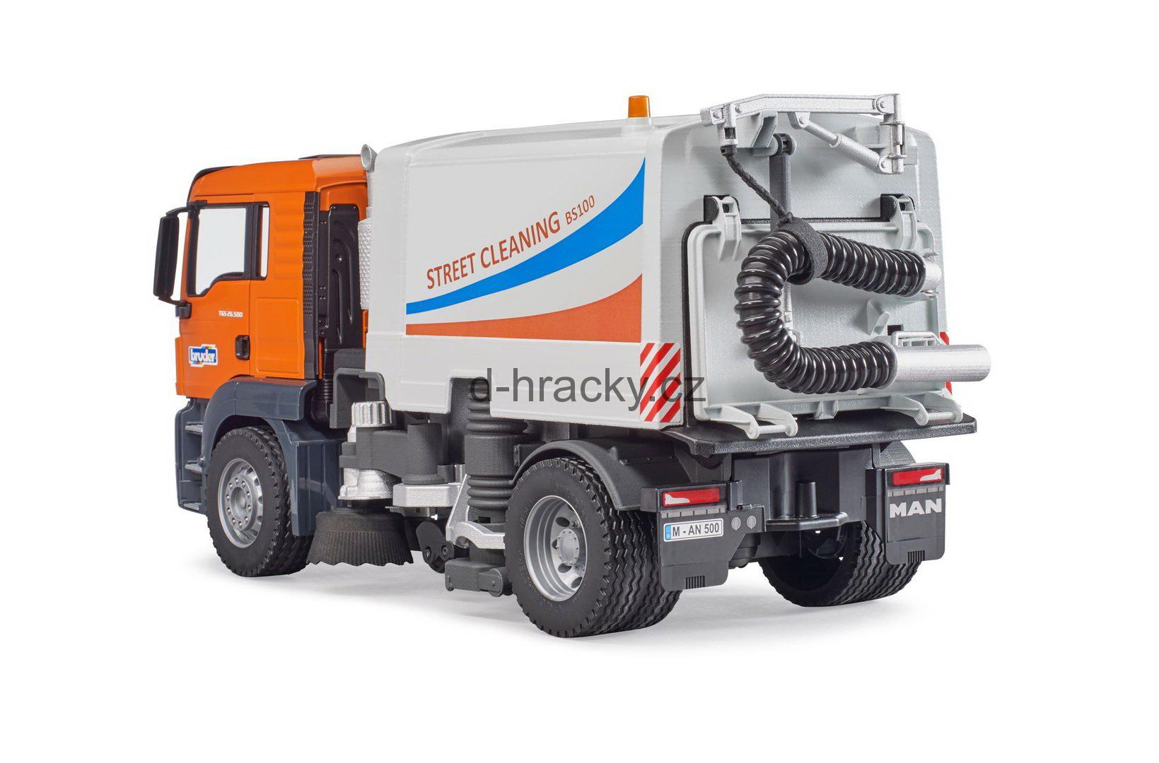 Bruder 3780 MAN TGS zametací vozidlo